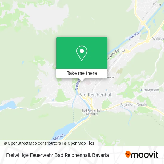 Карта Freiwillige Feuerwehr Bad Reichenhall