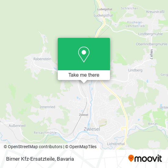 Birner Kfz-Ersatzteile map