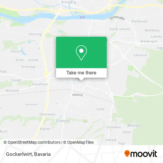 Карта Gockerlwirt