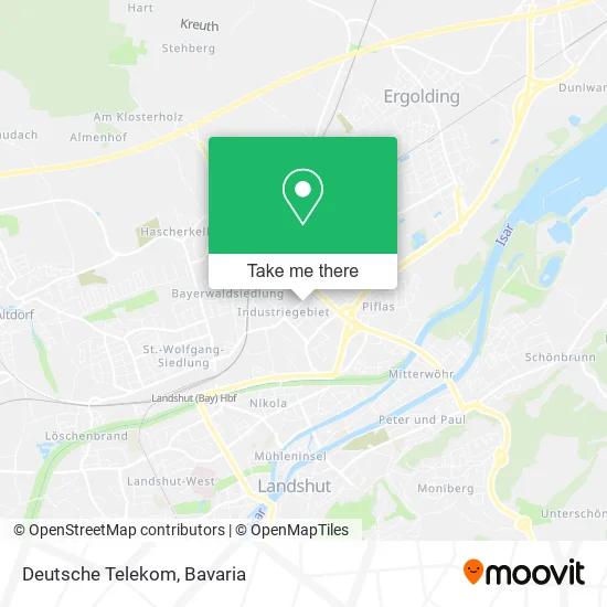 Карта Deutsche Telekom