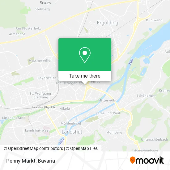 Карта Penny Markt