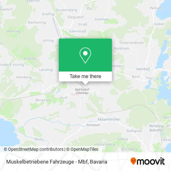 Muskelbetriebene Fahrzeuge - Mbf map