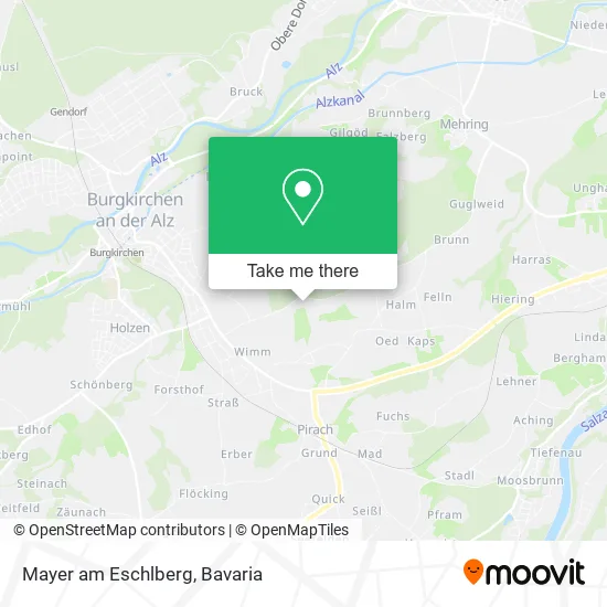 Карта Mayer am Eschlberg