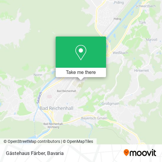 Gästehaus Färber map
