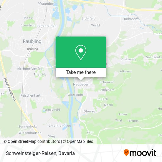 Карта Schweinsteiger-Reisen