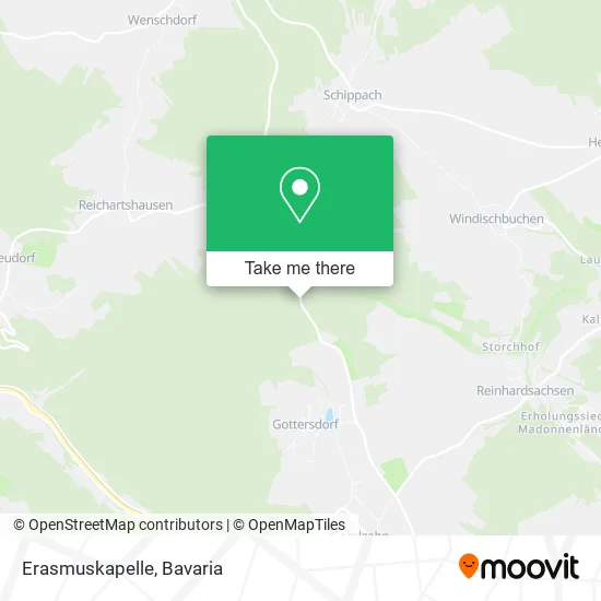 Карта Erasmuskapelle