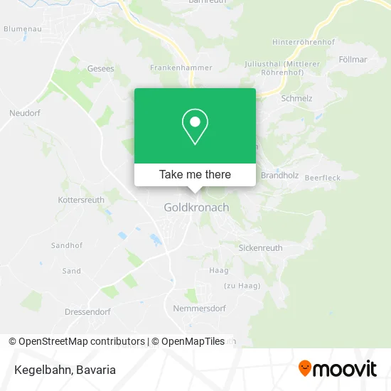 Карта Kegelbahn