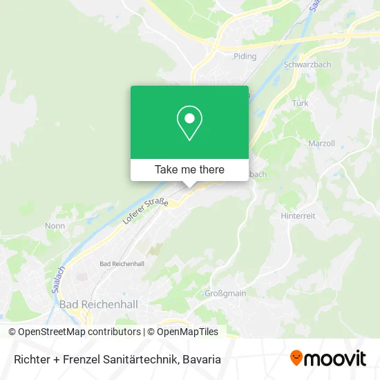 Карта Richter + Frenzel Sanitärtechnik