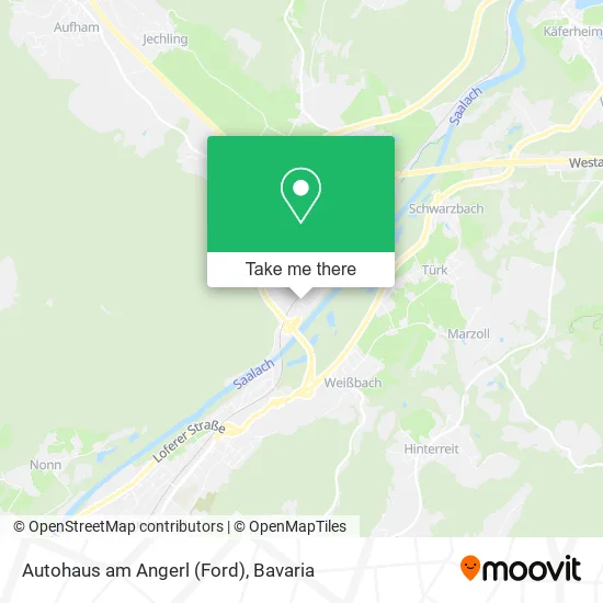 Карта Autohaus am Angerl (Ford)