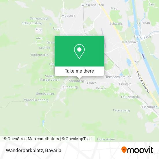 Карта Wanderparkplatz