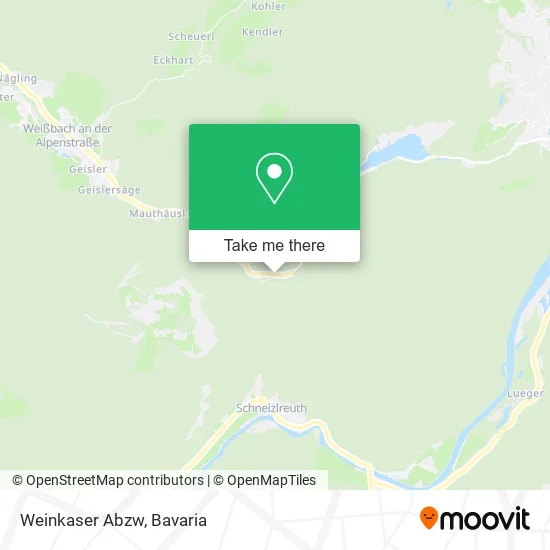 Карта Weinkaser Abzw