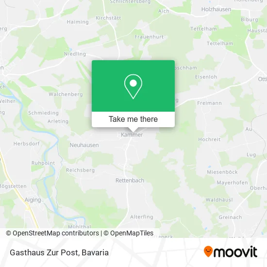 Карта Gasthaus Zur Post