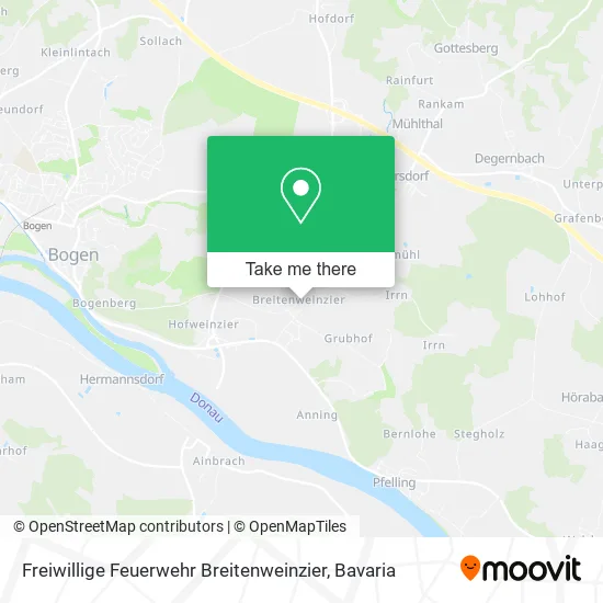 Карта Freiwillige Feuerwehr Breitenweinzier