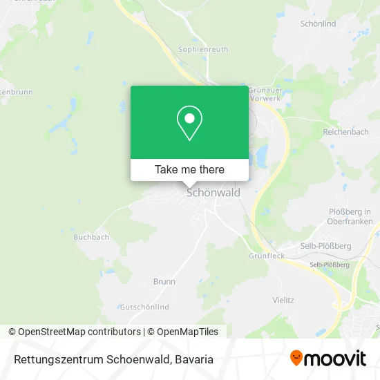 Карта Rettungszentrum Schoenwald