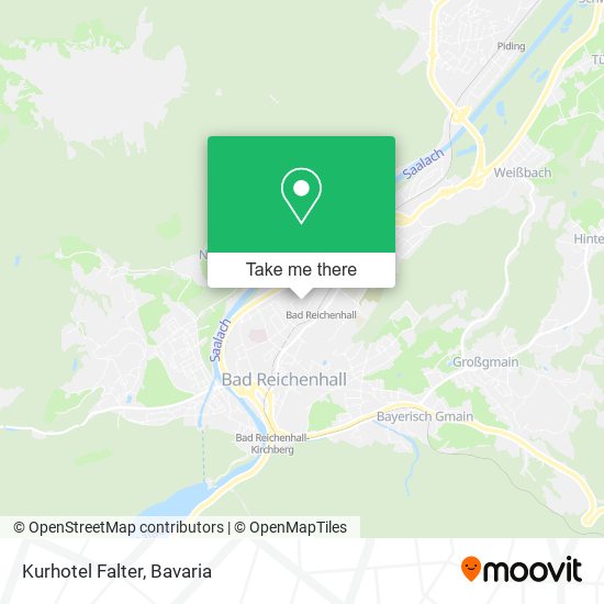 Карта Kurhotel Falter