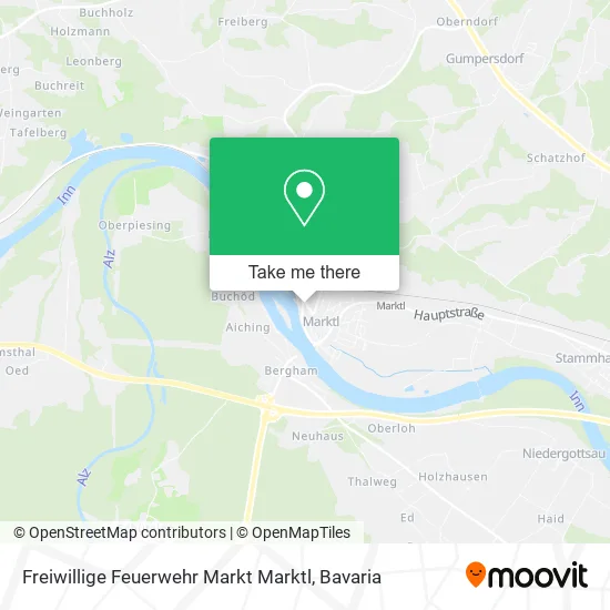 Карта Freiwillige Feuerwehr Markt Marktl