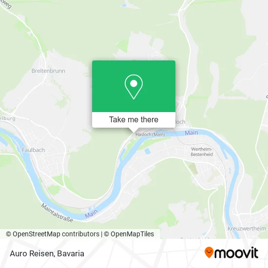 Карта Auro Reisen