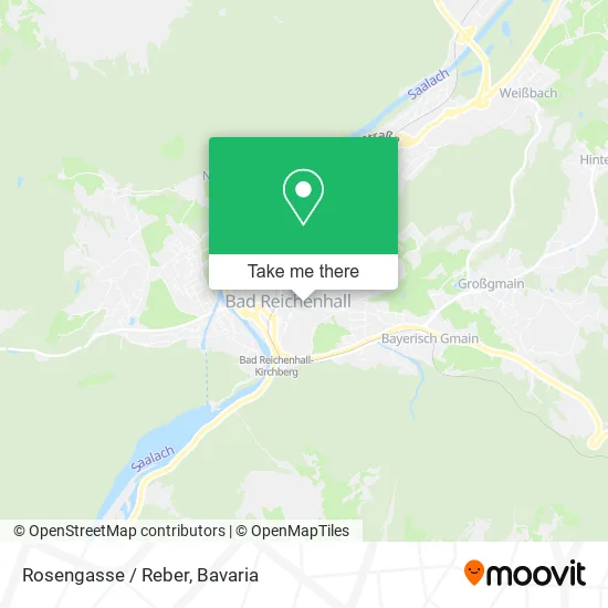 Карта Rosengasse / Reber