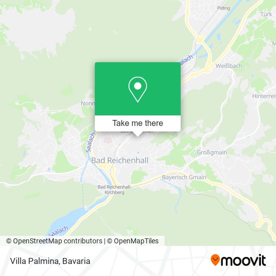 Villa Palmina map