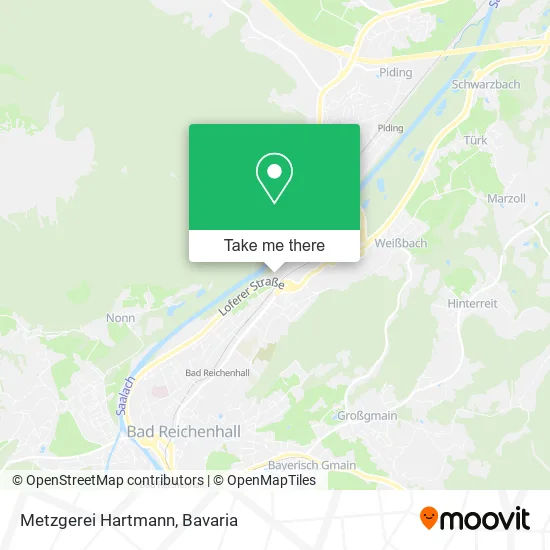 Карта Metzgerei Hartmann