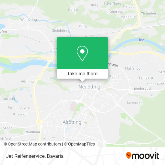 Карта Jet Reifenservice