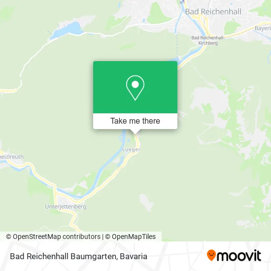 Карта Bad Reichenhall Baumgarten
