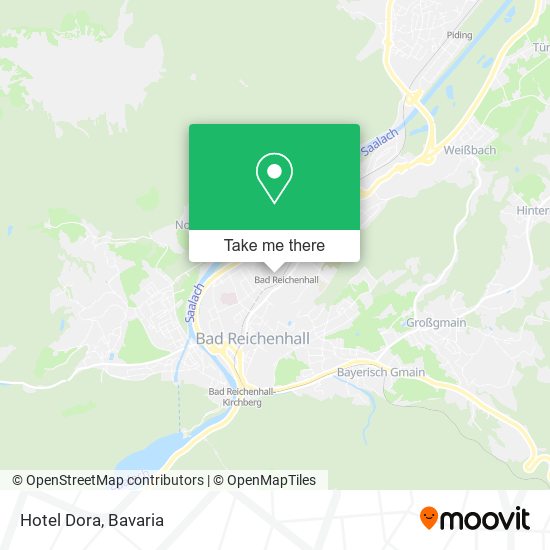 Hotel Dora map