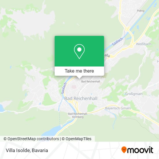 Villa Isolde map