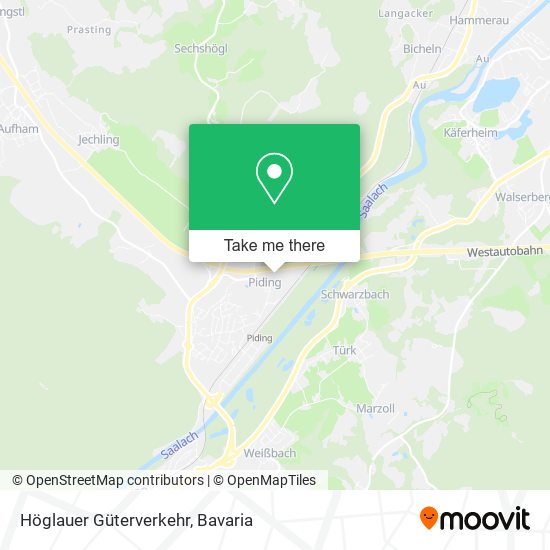 Höglauer Güterverkehr map