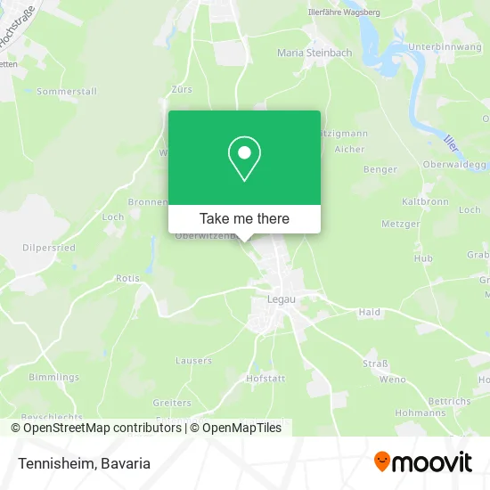 Карта Tennisheim