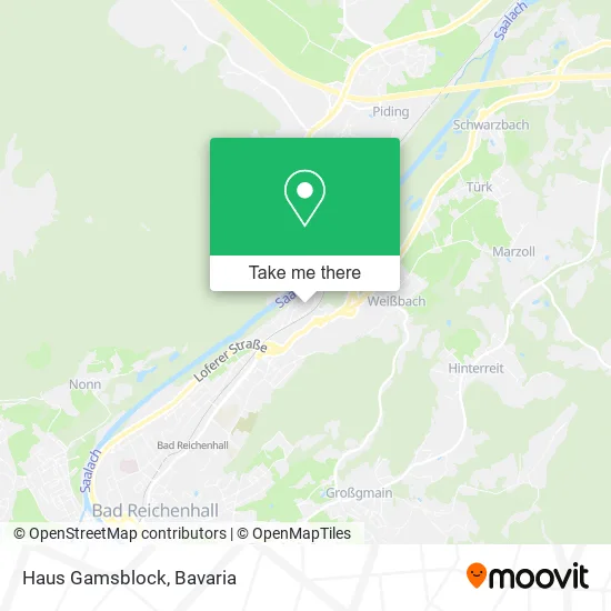 Карта Haus Gamsblock