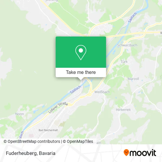 Карта Fuderheuberg