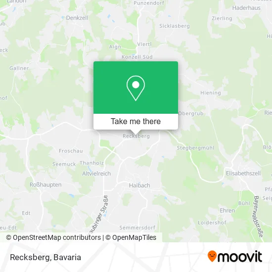 Карта Recksberg