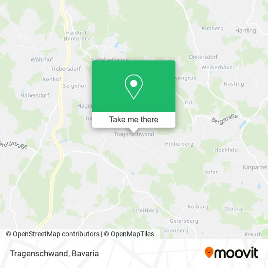 Карта Tragenschwand
