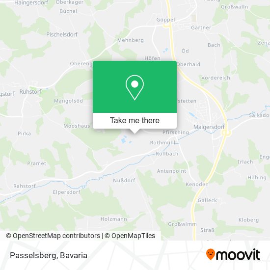 Passelsberg map