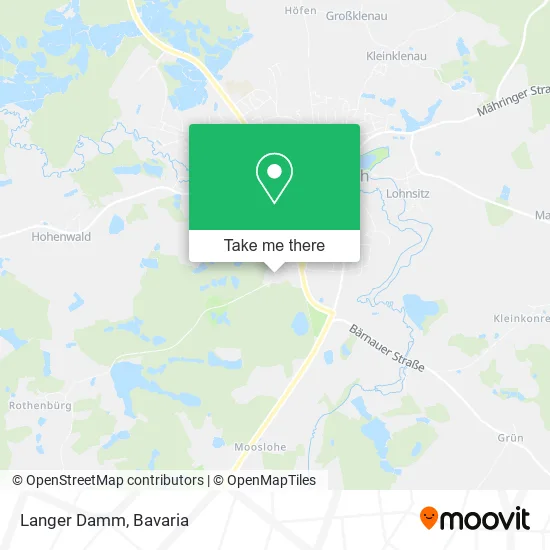 Карта Langer Damm