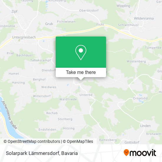 Solarpark Lämmersdorf map