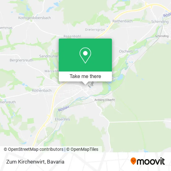 Карта Zum Kirchenwirt
