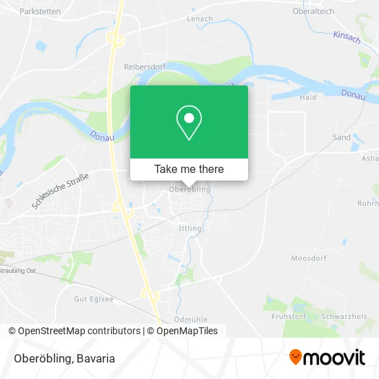 Карта Oberöbling