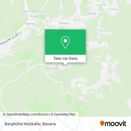 Berghütte Holzkäfer map