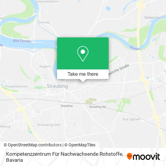 Карта Kompetenzzentrum Für Nachwachsende Rohstoffe
