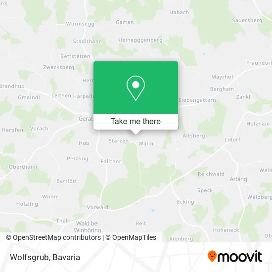 Карта Wolfsgrub