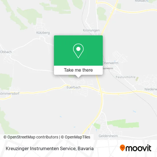 Карта Kreuzinger Instrumenten Service