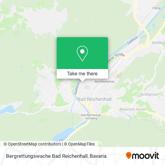 Карта Bergrettungswache Bad Reichenhall