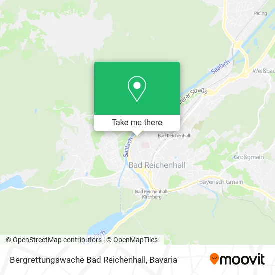 Карта Bergrettungswache Bad Reichenhall