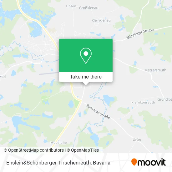 Карта Enslein&Schönberger Tirschenreuth