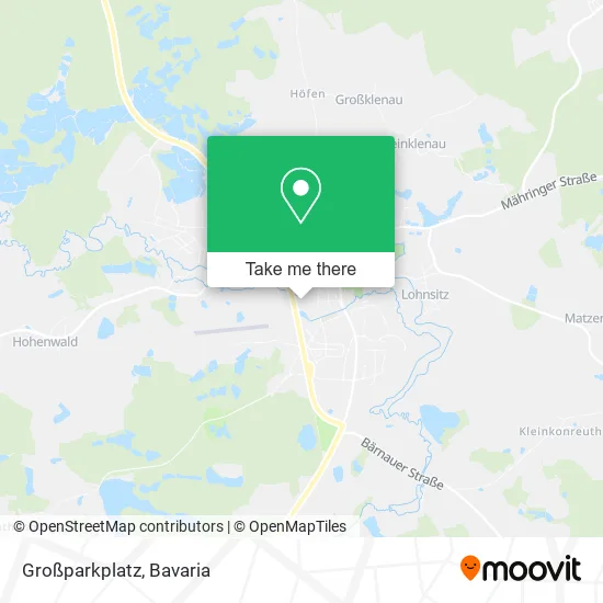 Карта Großparkplatz