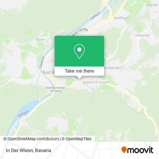 Карта In Der Wiesn