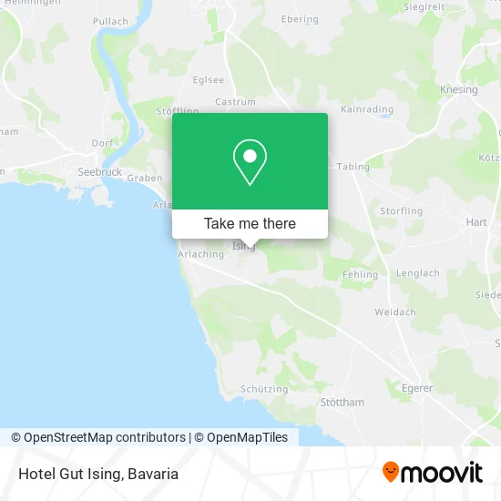 Карта Hotel Gut Ising