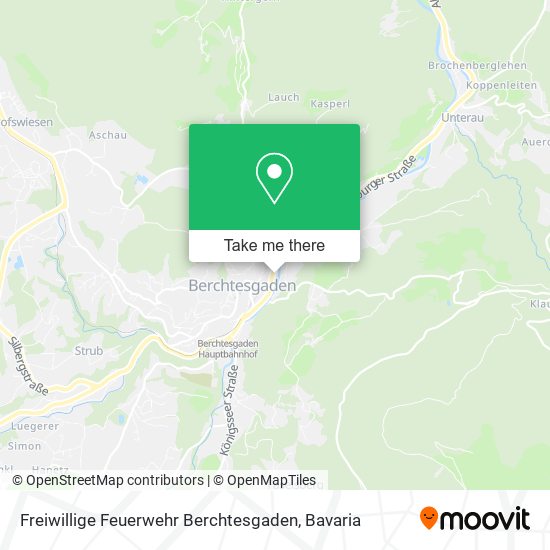 Freiwillige Feuerwehr Berchtesgaden map